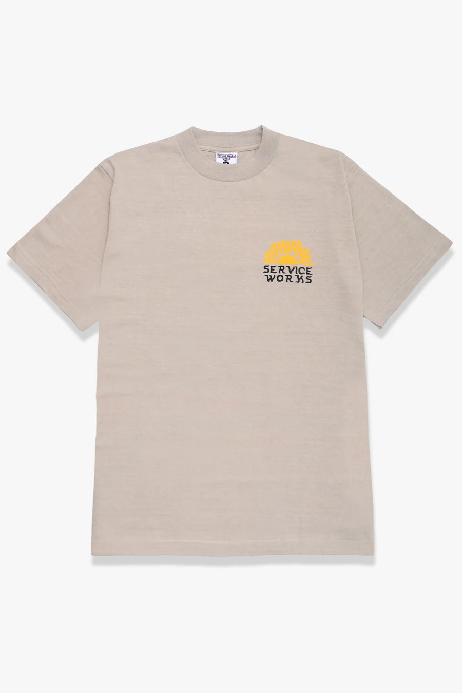 Service Works T-shirt Sunny Side Up — Stone