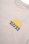 SERVICE WORKS   Sunny Side Up Tee   Stone   4