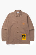 Service Works Veste Twill Work Jacket — Mushroom