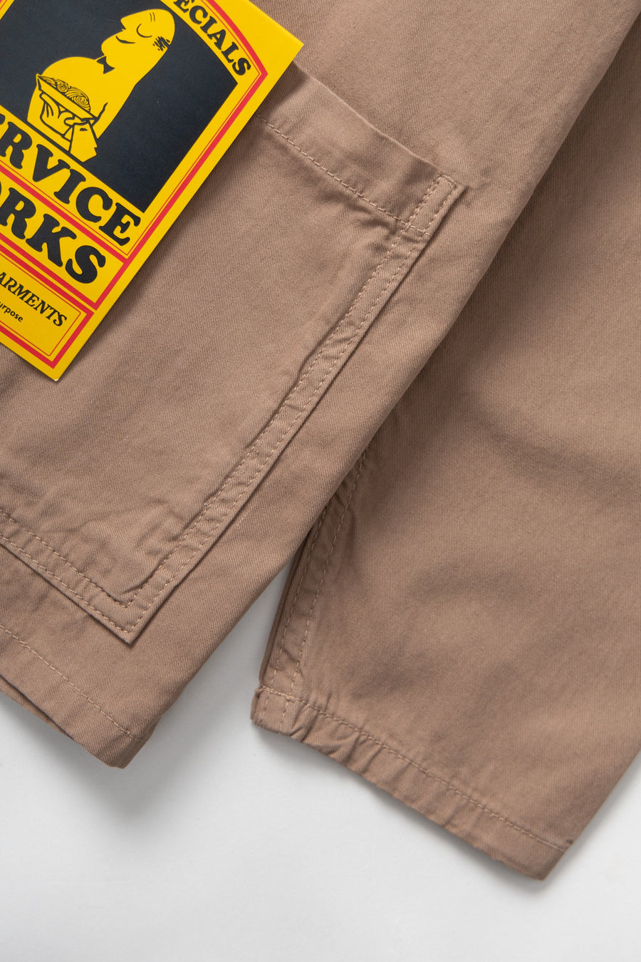 SERVICE WORKS   Twill Chore Shirt   Mushroom   6