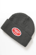 SERVICE WORKS   Waffle Patch Beanie   Grey   3
