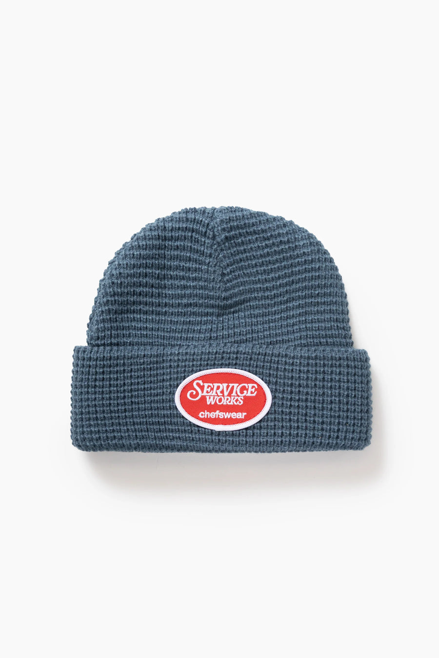 SERVICE WORKS   Waffle Patch Beanie   Teal   1