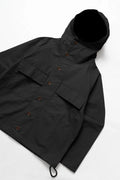 SERVICE WORKS   Waxed Cotton Allotment Parka   Black   2