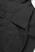 SERVICE WORKS   Waxed Cotton Allotment Parka   Black   3