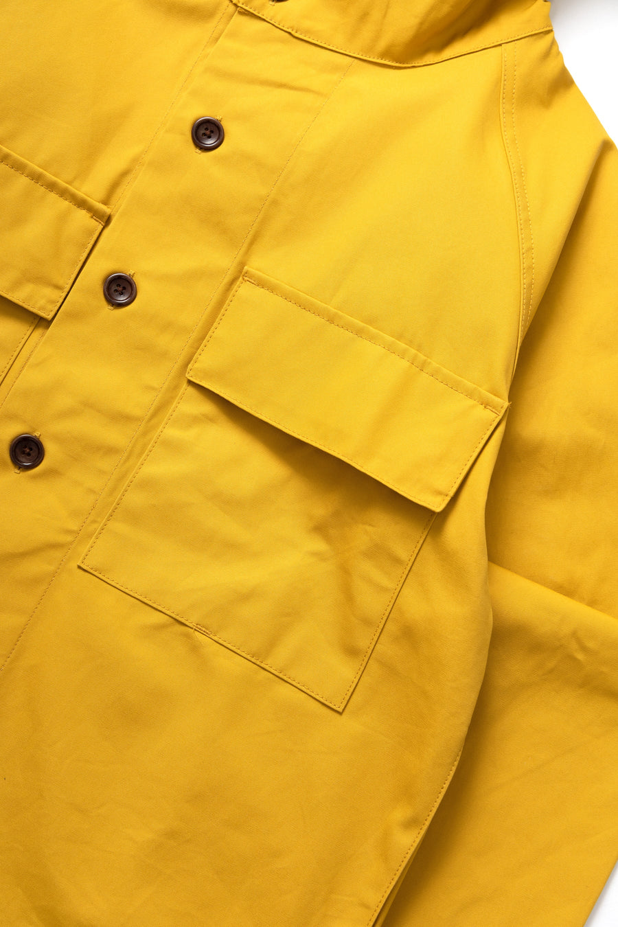 SERVICE WORKS   Waxed Cotton Allotment Parka   Ochre   3