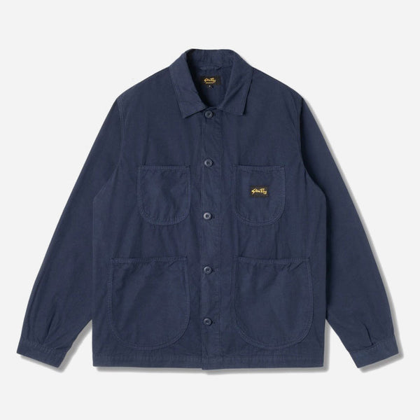 Stan Ray Coverall Jacket — Navy Poplin