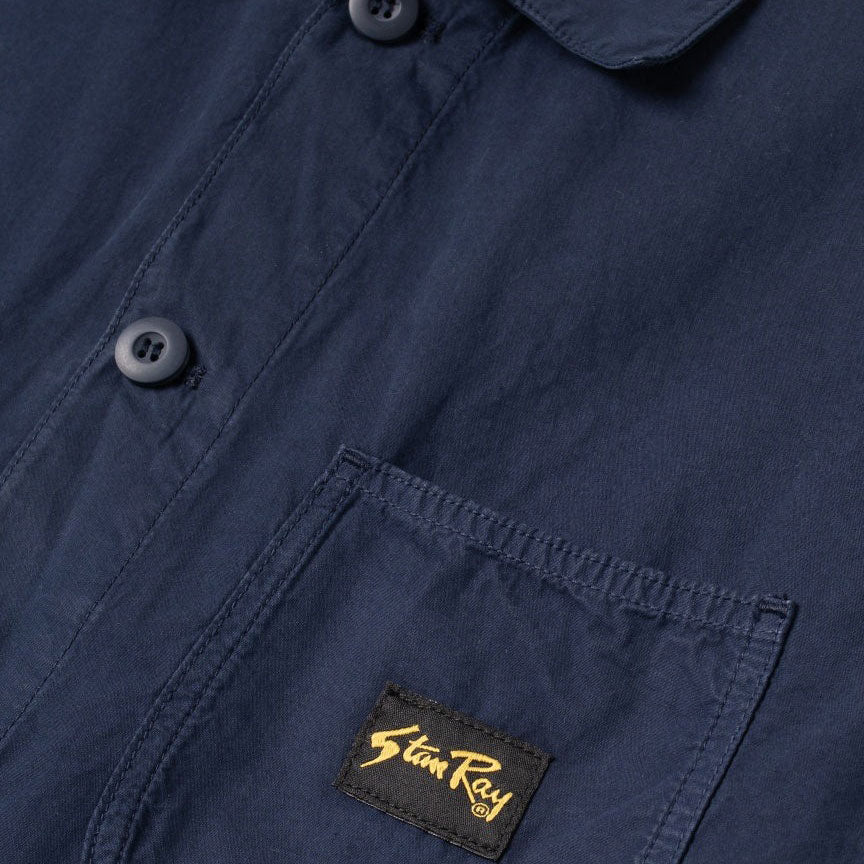 STAN RAY COVERALL JACKET NAVY POPLIN 3