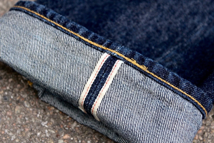Liseré selvedge — détail jean brut selvedge homme