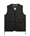 Taion Gilet Military Zippé Col V — Multicoloris