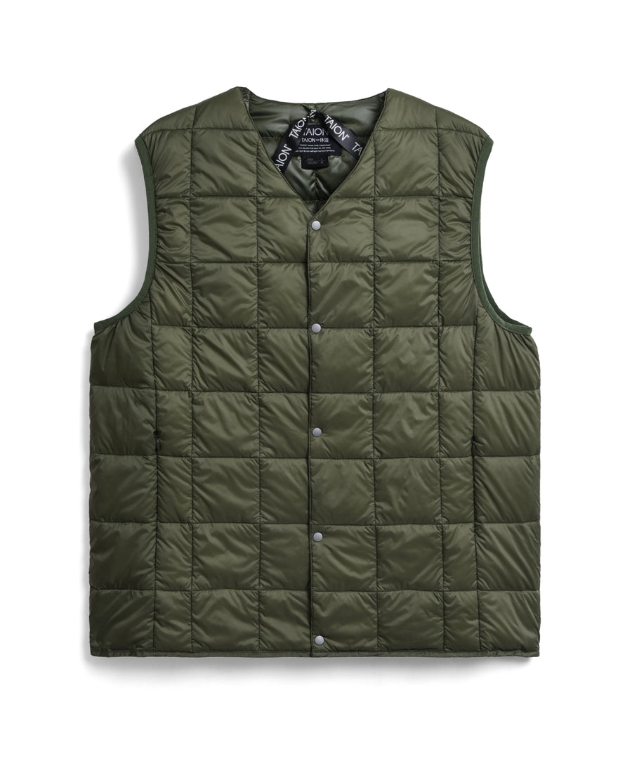 Taion Gilet Sans Manches — D.Olive