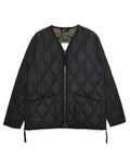 Taion Veste Military Zippée Col V — Multicoloris