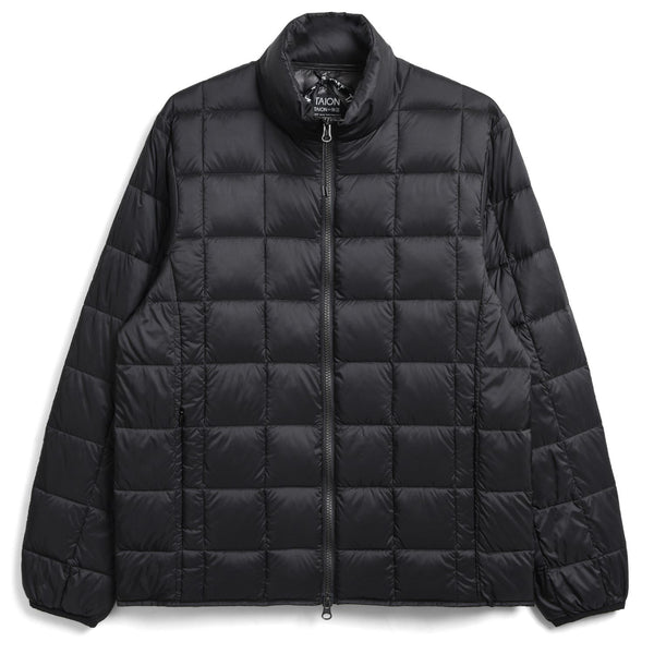 Taion Hi-Neck Zip Down Jacket — 6 Coloris