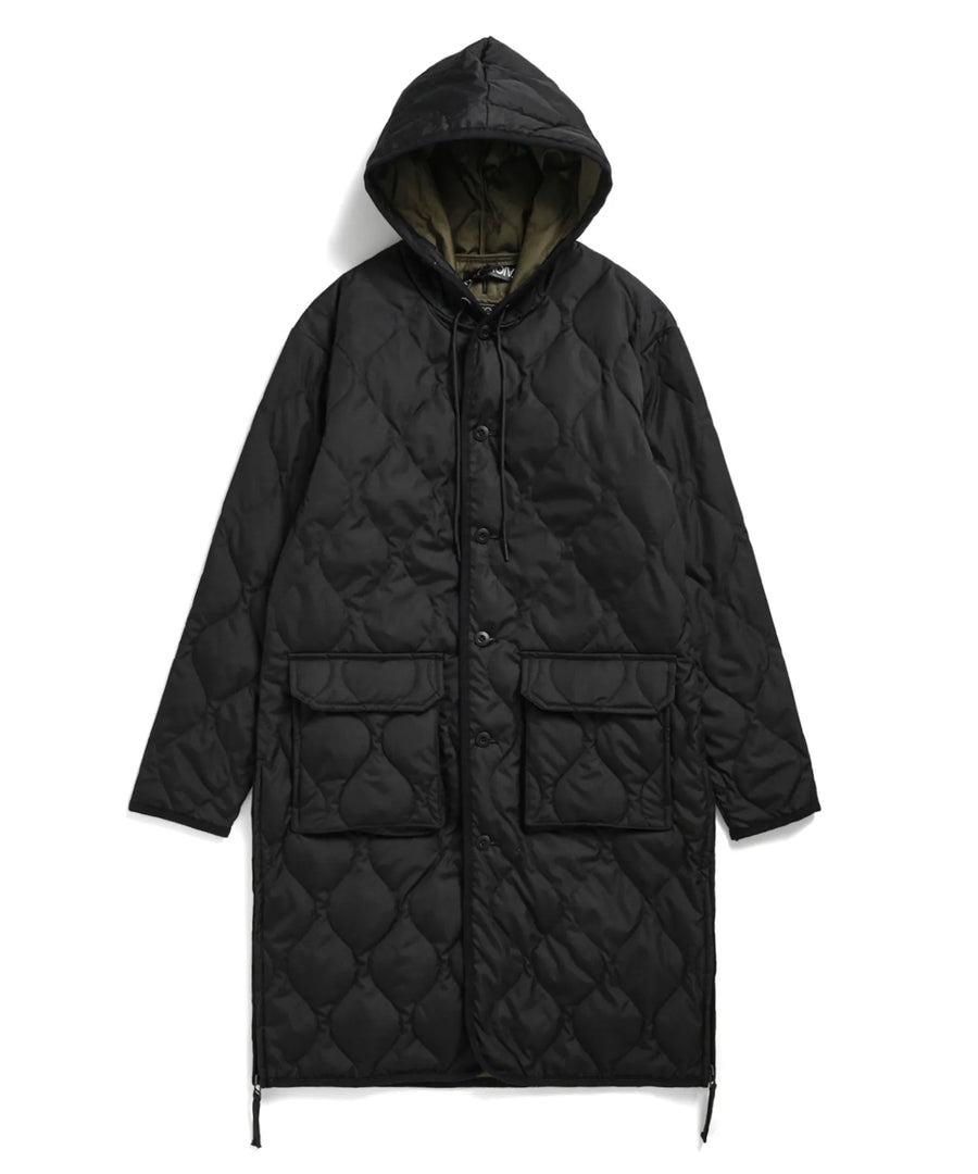 Taion Doudoune Longue Military Capuche
