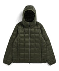 Taion Veste Military Zippée Col V — D.Olive