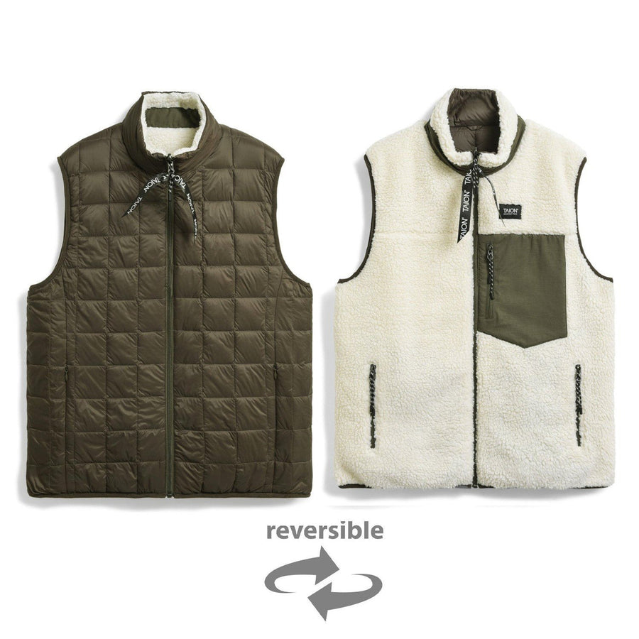 Taion Down×Boa Reversible Vest — 9 Coloris