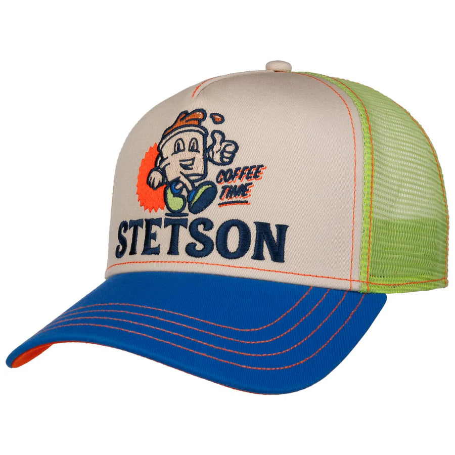 Stetson Casquette Trucker Cap Barista Coffee Time