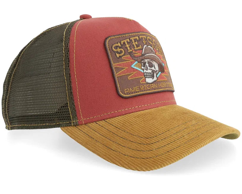 TRUCKER CAP SKULL   2