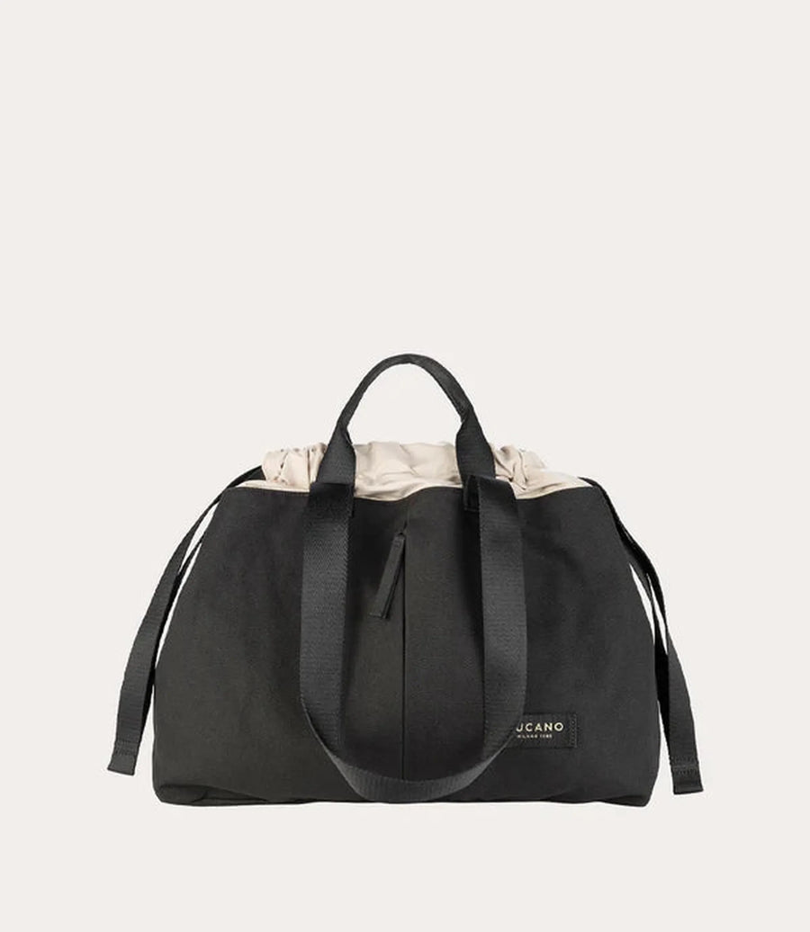 Tucano Carry Shopper Medium — Black / Grey / Brown