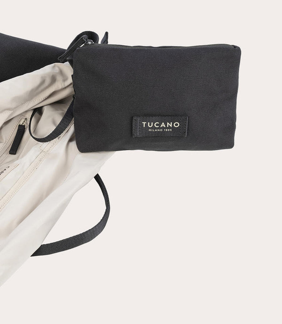 Tucano Carry Shopper Medium — Black / Grey / Brown Homme-TUCANO-Industrie