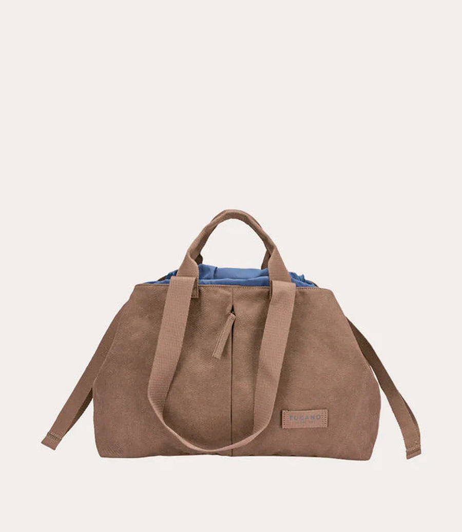 Tucano Carry Shopper Medium — Black / Grey / Brown Homme-TUCANO-Industrie