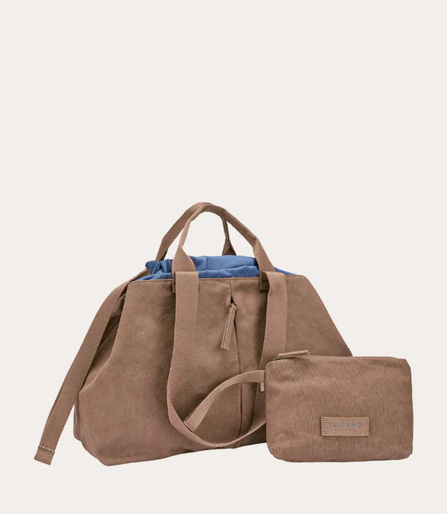 Tucano Carry Shopper Medium — Black / Grey / Brown Homme-TUCANO-Industrie