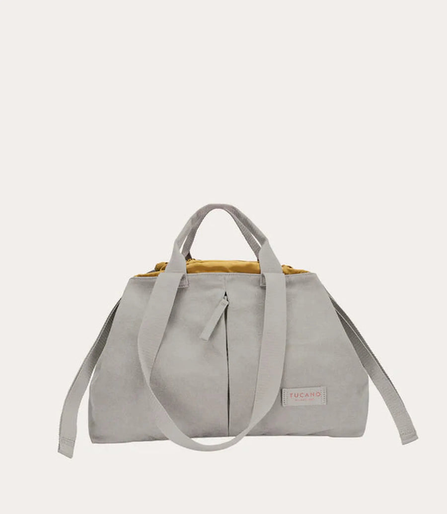 Tucano Carry Shopper Medium — Black / Grey / Brown Homme-TUCANO-Industrie