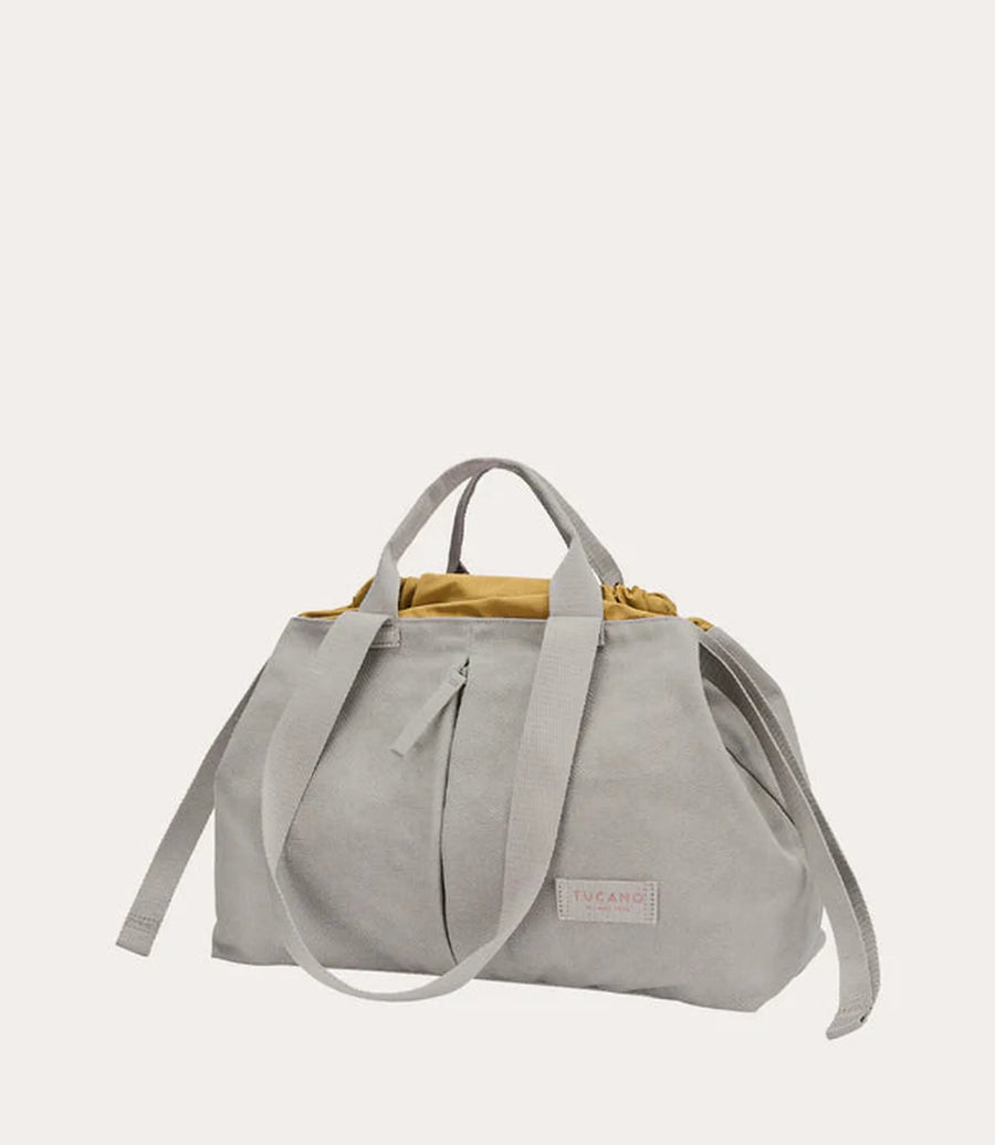 Tucano Carry Shopper Medium — Black / Grey / Brown Homme-TUCANO-Industrie