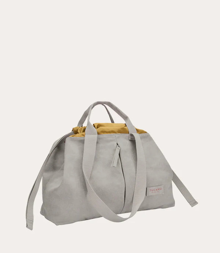 Tucano Carry Shopper Medium — Black / Grey / Brown Homme-TUCANO-Industrie