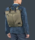 Tucano Desert Premium Shopper 15" — Military Green 12L Homme-TUCANO-Industrie