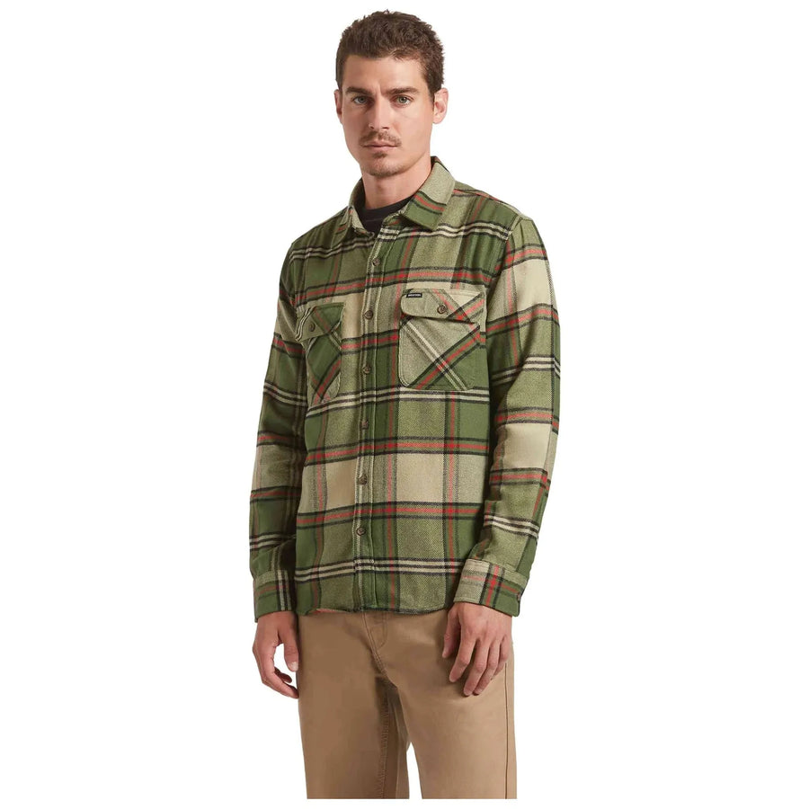 Brixton Bowery Flannel Homme-BRIXTON-Industrie