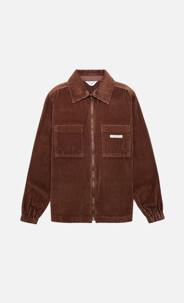 Wooden Camicia Aidan — Moro
