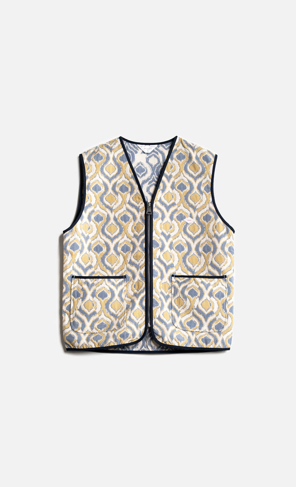 Wooden Rail Zip Jacket — Jacquard Sky Homme-WOODEN-Industrie