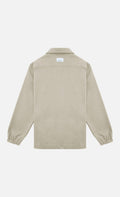 Wooden Zip Shirt — Beige Homme-WOODEN-Industrie