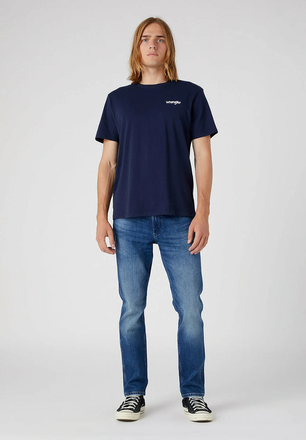 Wrangler 2-Pack Sign Off Tee — Real Navy