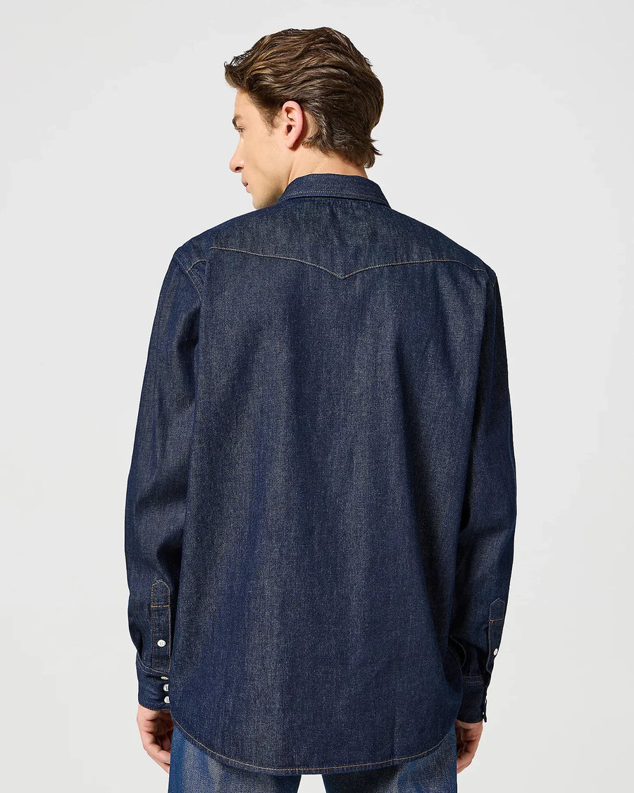 WRANGLER 2 PKT SHIRT RINSE 2