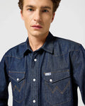 WRANGLER 2 PKT SHIRT RINSE 3