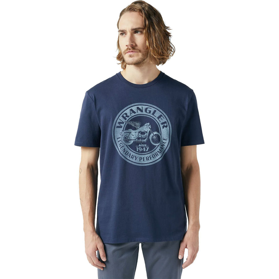 WRANGLER AMERICANA TEE NAVY 1