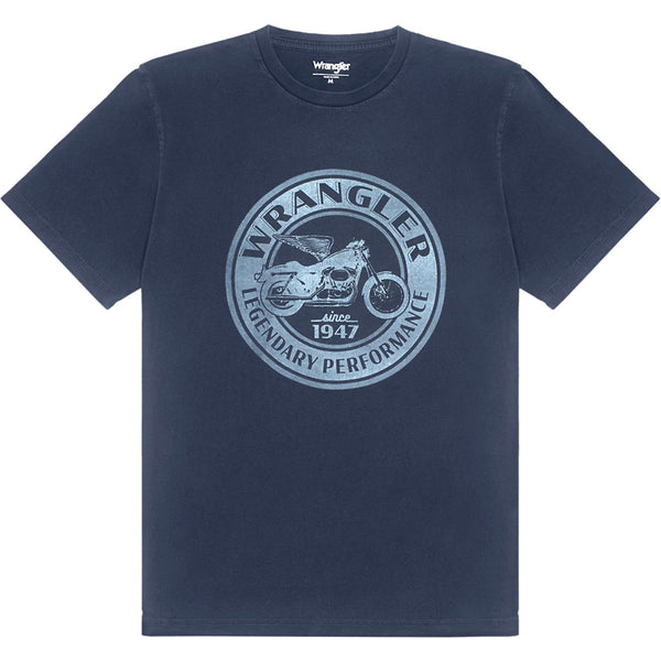 Wrangler Americana Tee Navy — Multipack