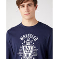 WRANGLER AMERICANA TEE NAVY 4