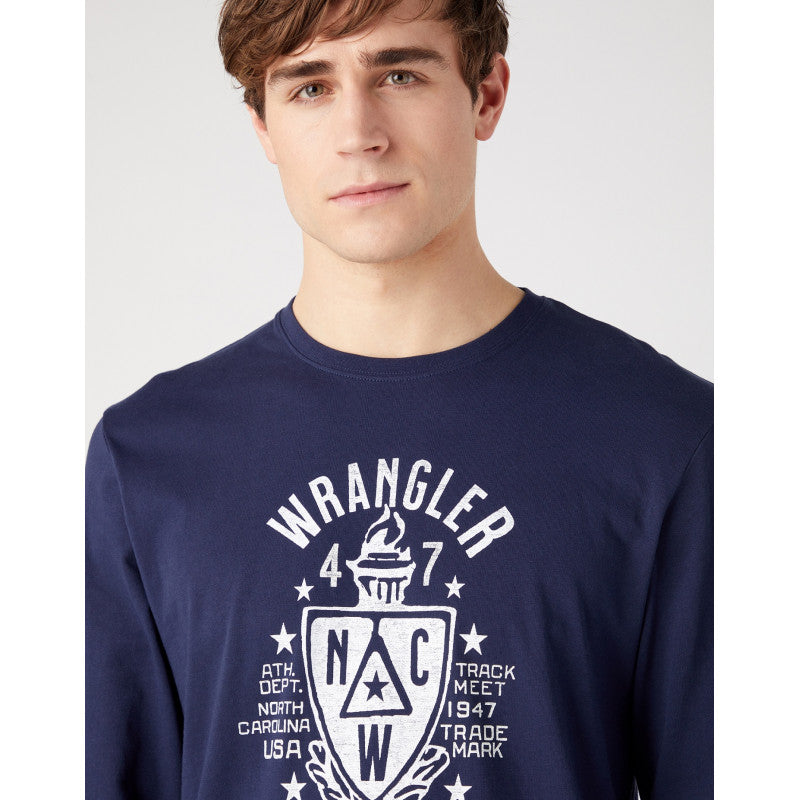 WRANGLER AMERICANA TEE NAVY 4