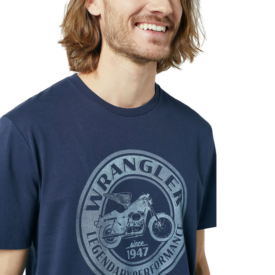 WRANGLER AMERICANA TEE NAVY 4