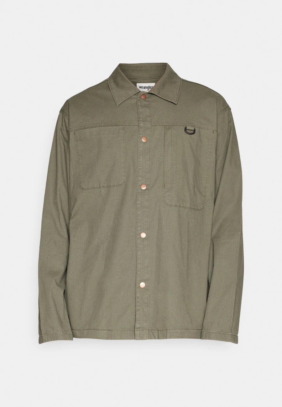 Wrangler Casey Jones Jacket — Dusty Olive