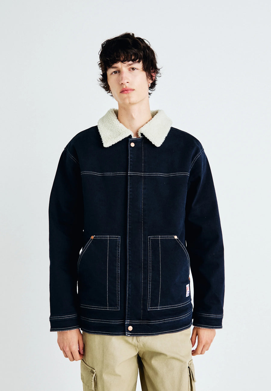 Wrangler Casey Sherpa Jacket — Midnight