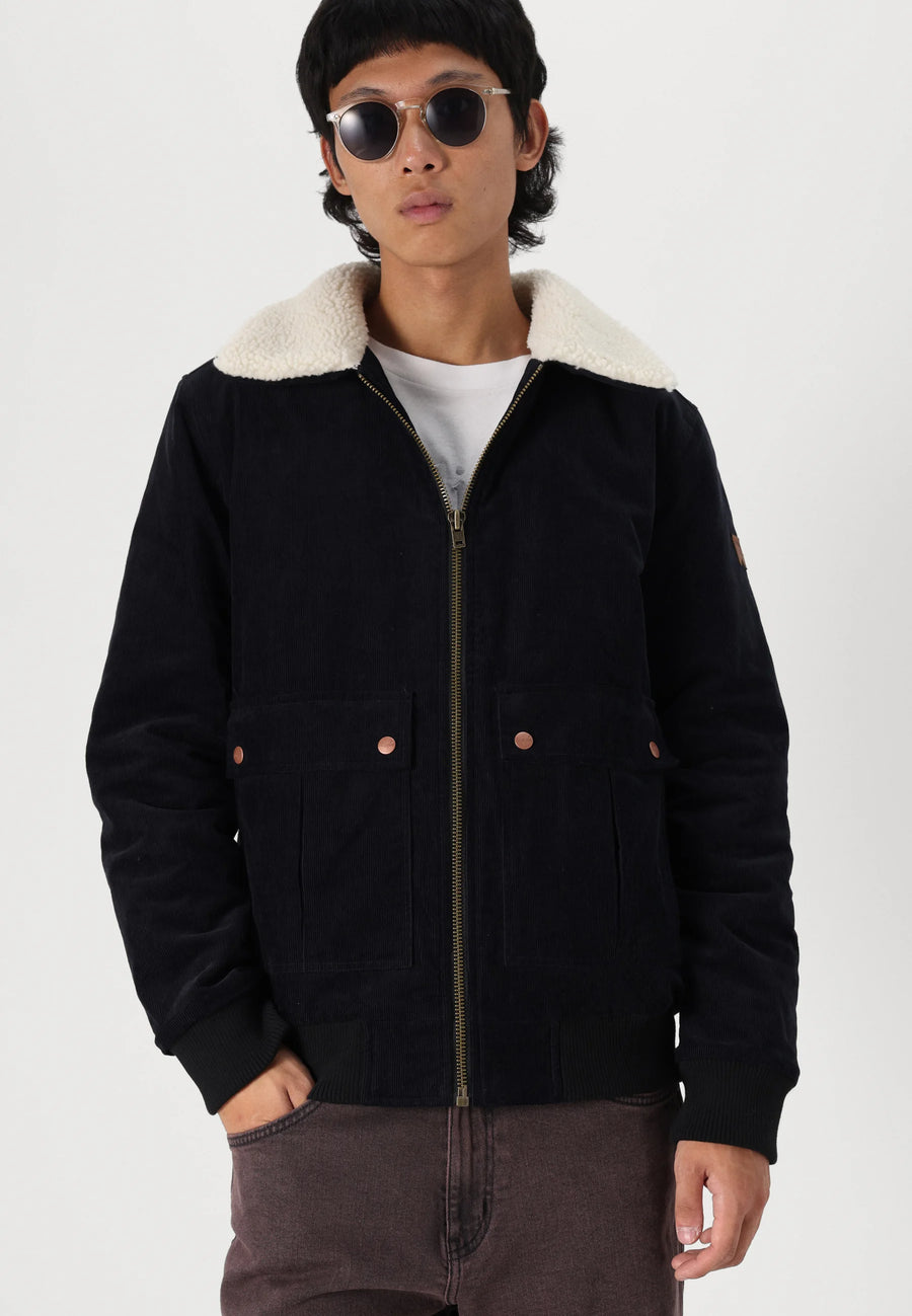 WRANGLER CORDUROY AVIATOR BLACK 4