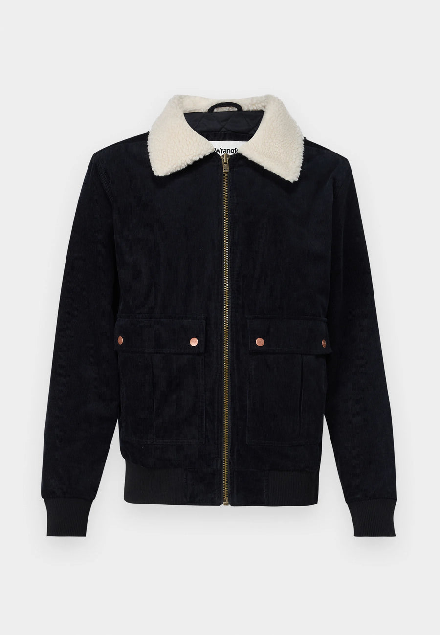Wrangler Corduroy Aviator — Aviator Black