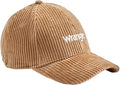 Wrangler Corduroy Cap — Chinchilla