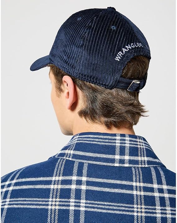 WRANGLER CORDUROY CAP NAVY 2
