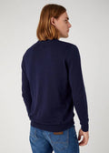 WRANGLER CREWNECK KNIT NAVY 2