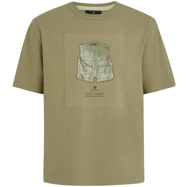 belstaff castmaster graphic t shirt aloe p62014 926028 image