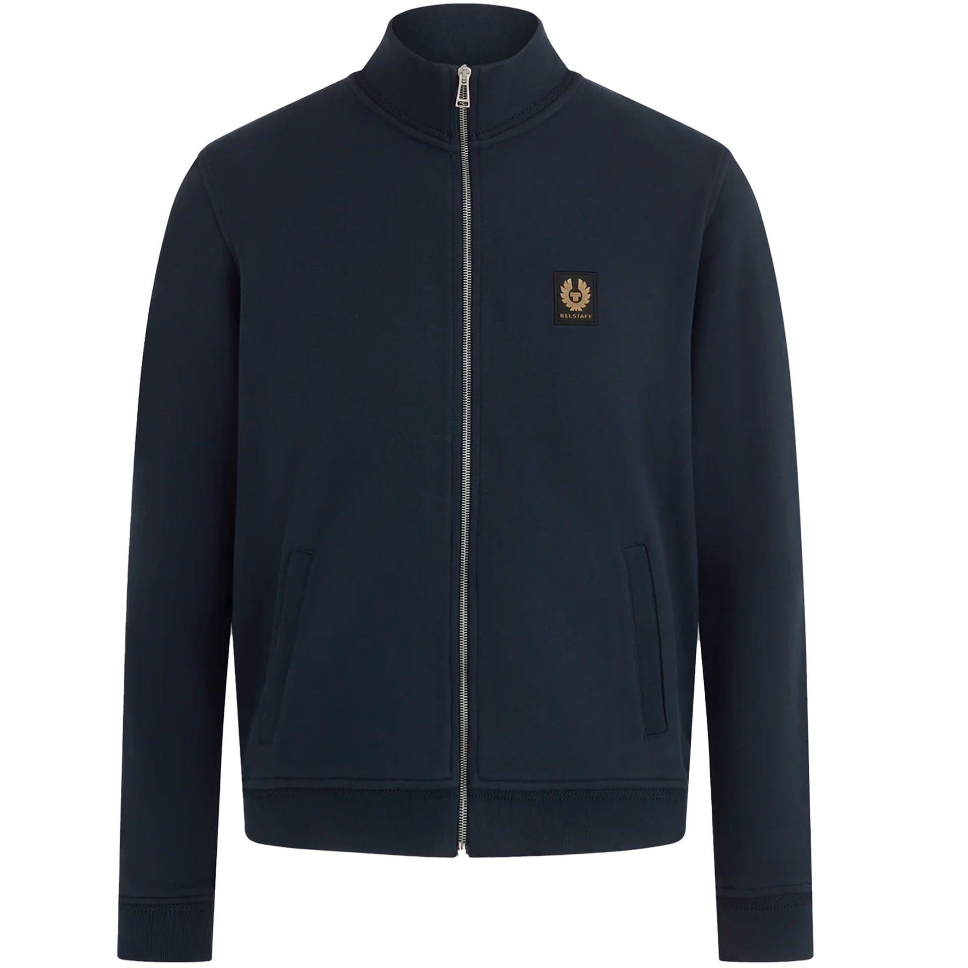 belstaff full zip sweatshirt dark ink p55650 911718 image